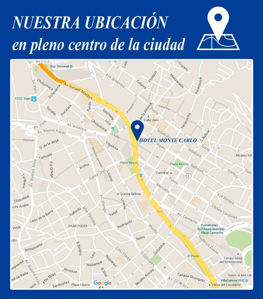 Hotel Monte Carlo La Paz Eksteriør billede